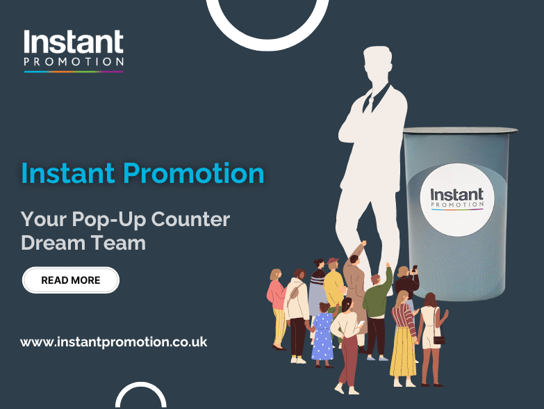 Instant Promotion Your Pop Up Counter Dream Team