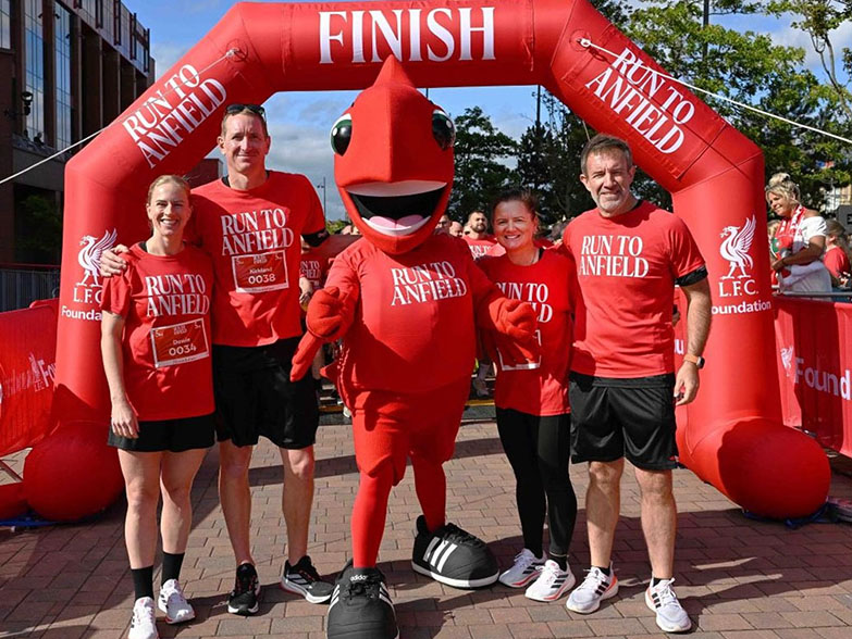 Liverpool FC Run Arch
