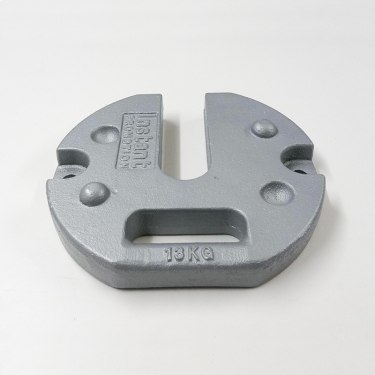 13kg Gazebo Weight Plate Black