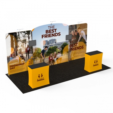 10x20 InstaStretch Booth 1