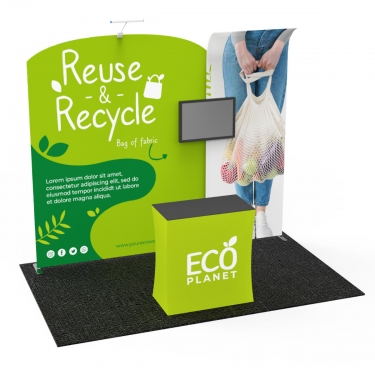 10x10 InstaStretch Booth 1