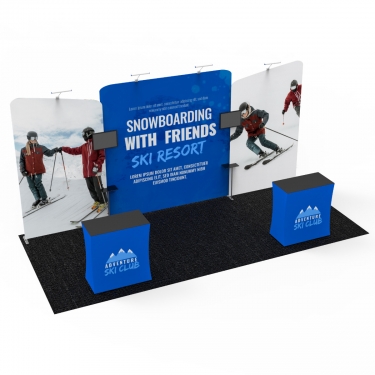 10x20 InstaStretch Booth 2