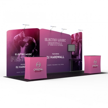 10x20 InstaStretch Booth 10