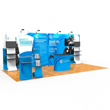 6m Custom Booth F