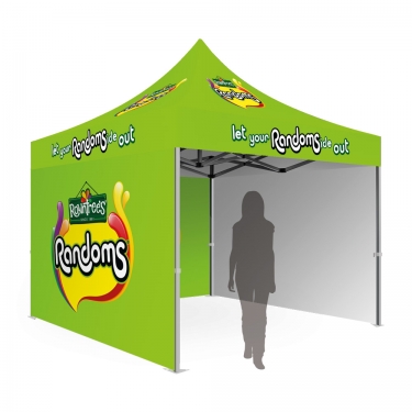 3m x 3m Printed Gazebo with Full Height Walls