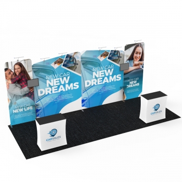 10x20 InstaStretch Booth 4