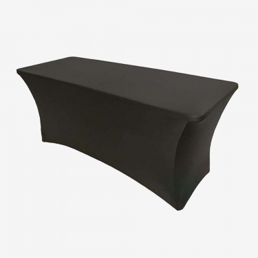 Black Stretch Table Cloth