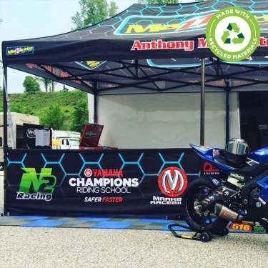 GZBO Printed Half Walls