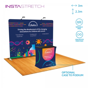 InstaStretch Straight Backdrops