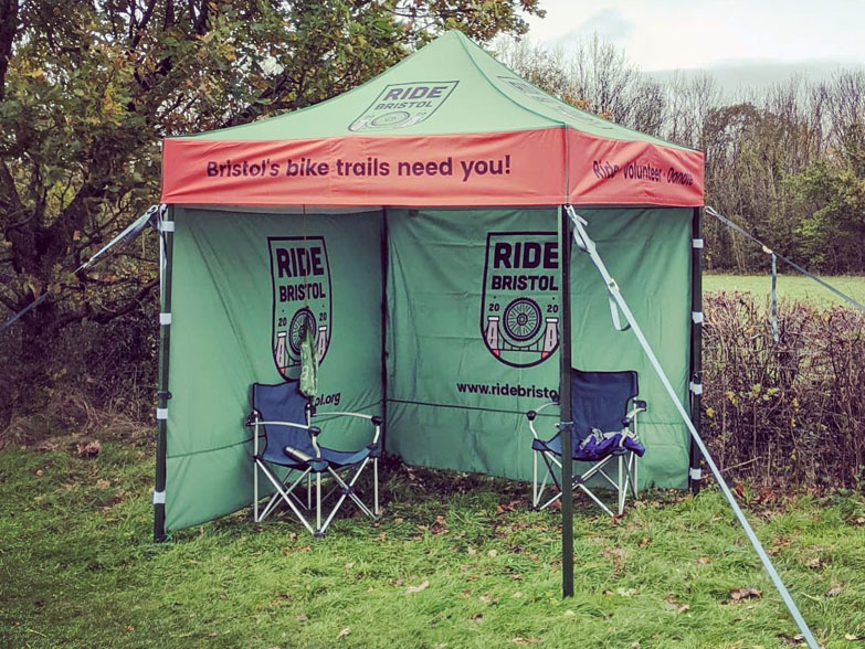 Ride Bristol 2.5x2.5m Branded Gazebo