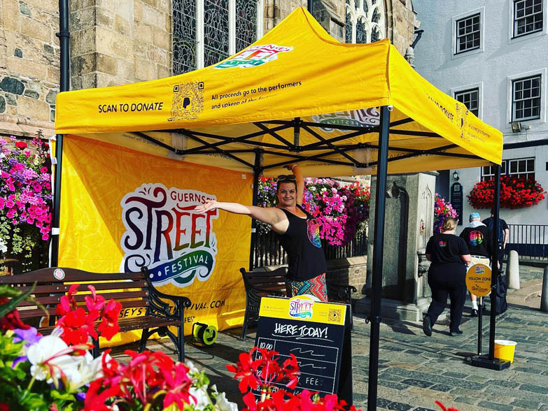 Guernsey Street Festival Custom Printed Gazebos