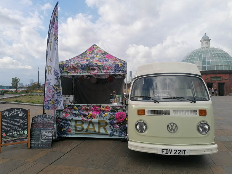 Bonnie & Rose Bar 2m x 2m Custom Printed Gazebo