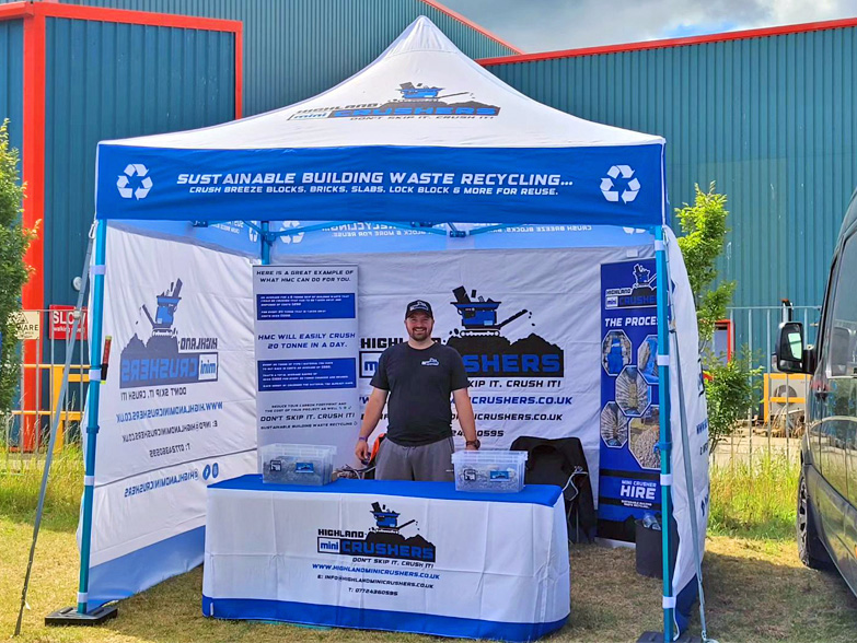 Highland Mini Crushers' Custom Gazebo Package