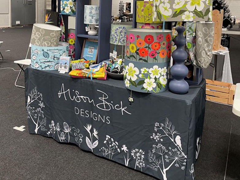 Alison Bick Branded Tablecloth