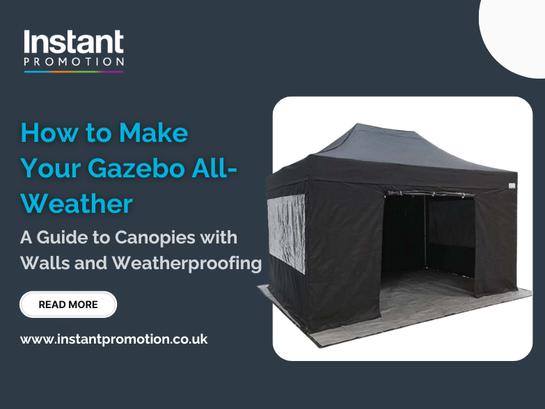 How to Make Your Gazebo All-Weather: A Guide to Canopies with Walls and Weatherproofing