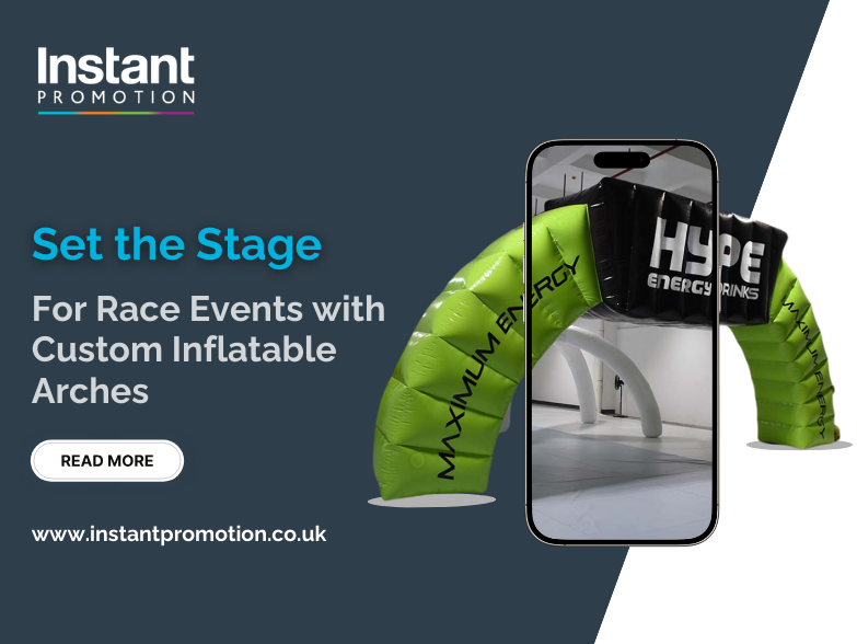 Set the Stage for Race Events with Custom Inflatable Arches