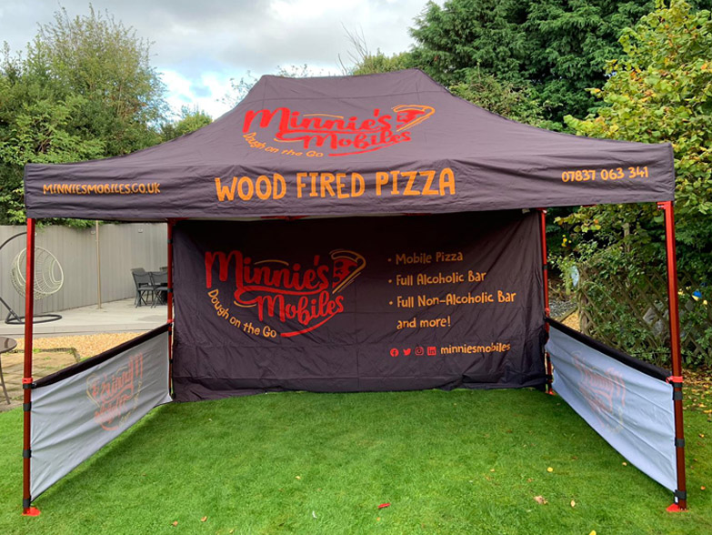 Minnie's Mobiles Branded Gazebo