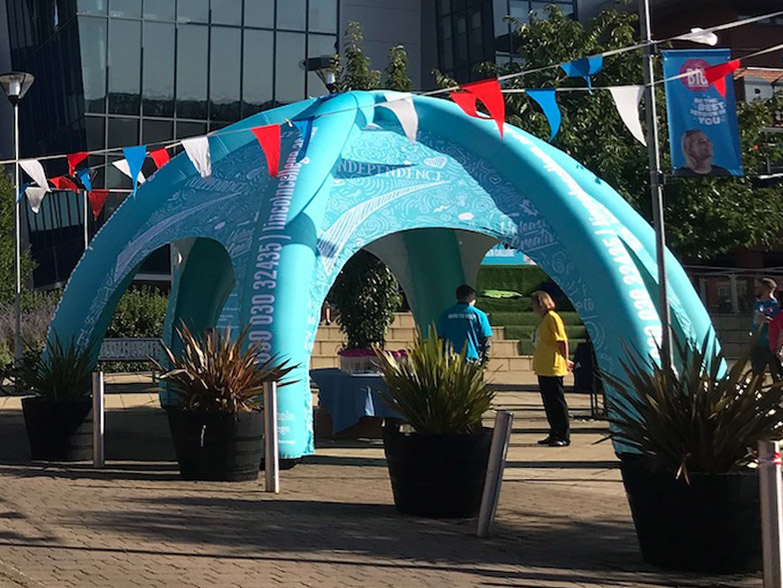 Inflatable Spider Dome Expo Inflatable Spider Dome Expo at Lincoln College