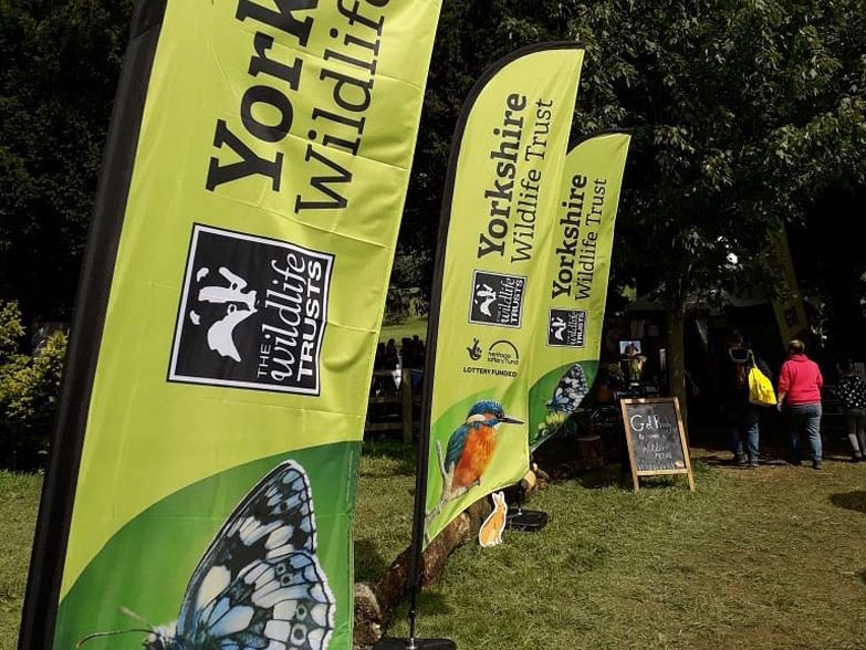 Yorkshire Wildlife Trust Flags