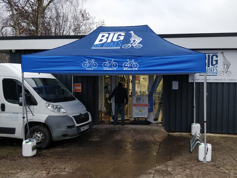 3m x 4.5m Printed Canopy