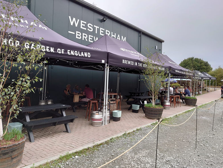 Westerham Brewery 4x6m Gazebos