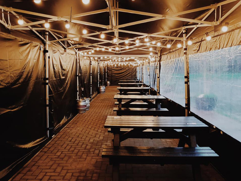 Westerham Brewery Connected Gazebos Interior