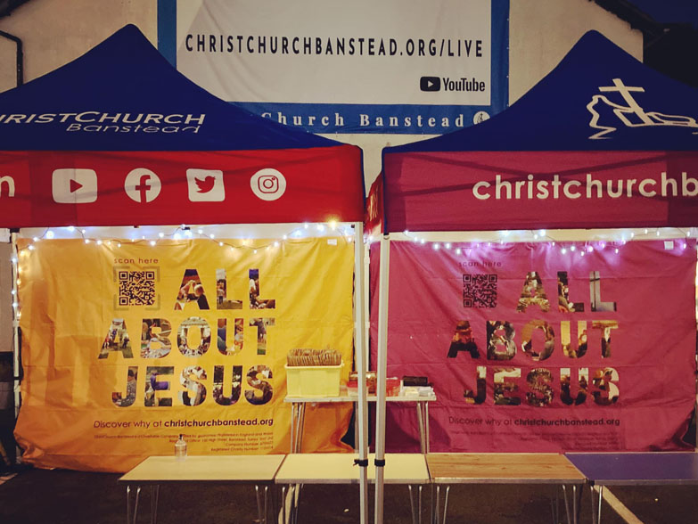 3x3m Impact Package Two 3x3m Printed Gazebos