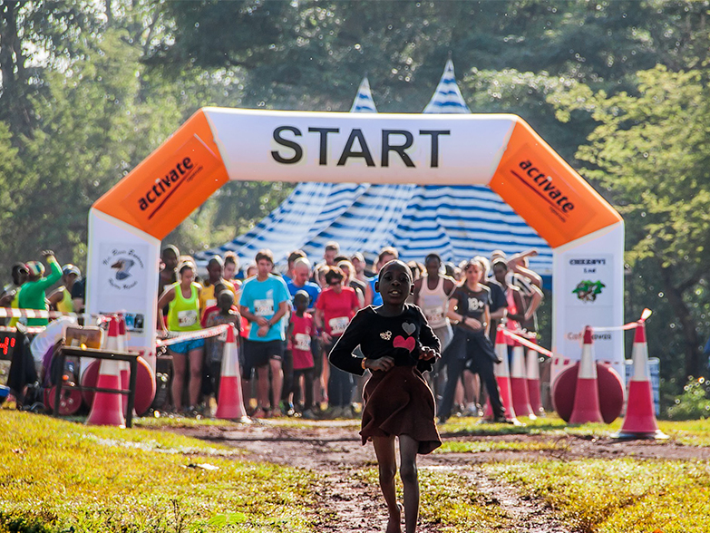 Activate Uganda Inflatable Arch