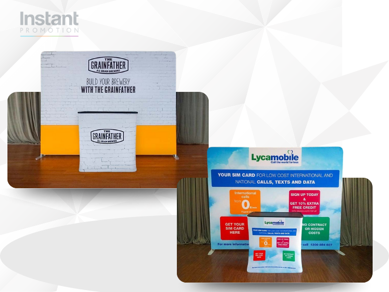 custom tension fabric displays