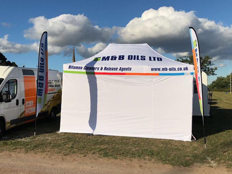 M&B Oils Gazebo