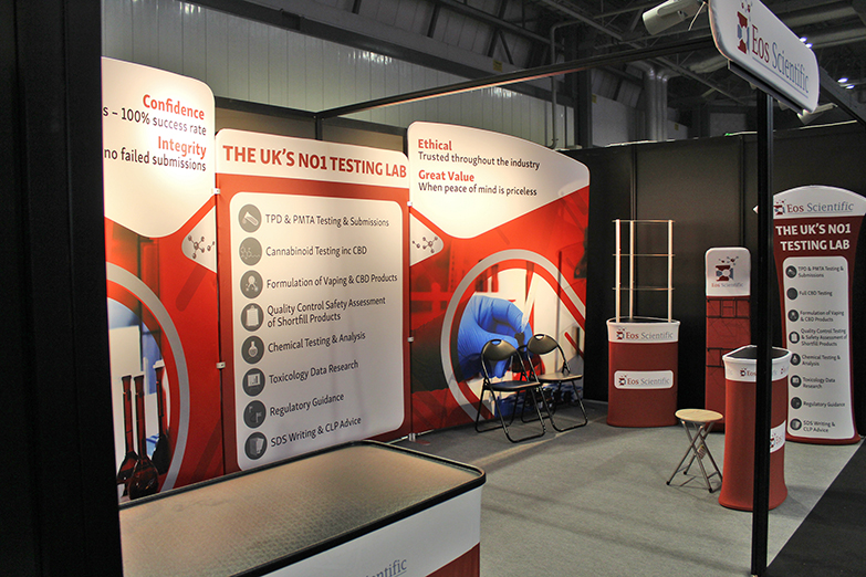 Eos Scientific Display Booth